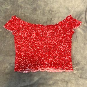 Rouched Crop Top